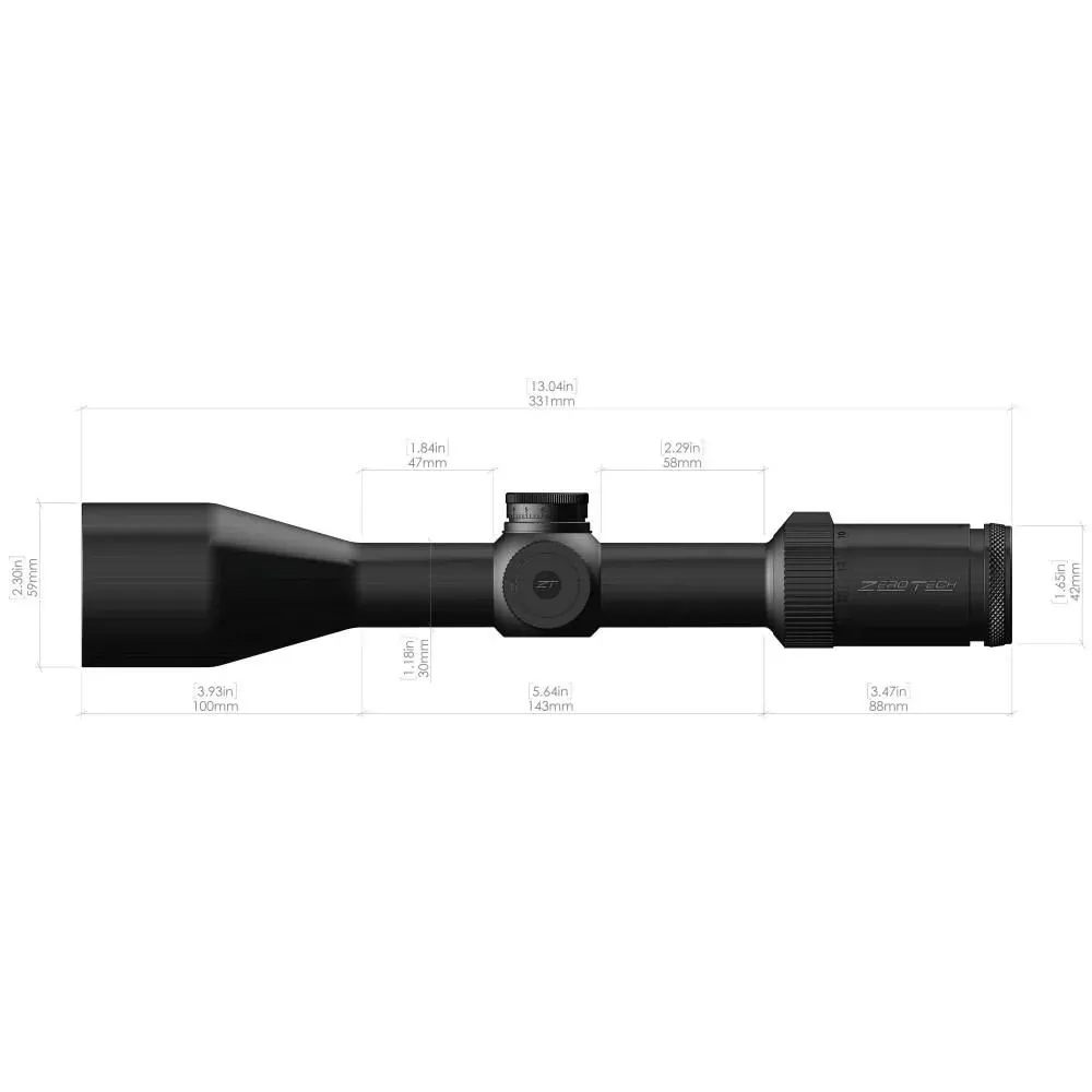 Zero Tech Thrive Riflescope – 4-16x 50mm Zeroplex Reticle