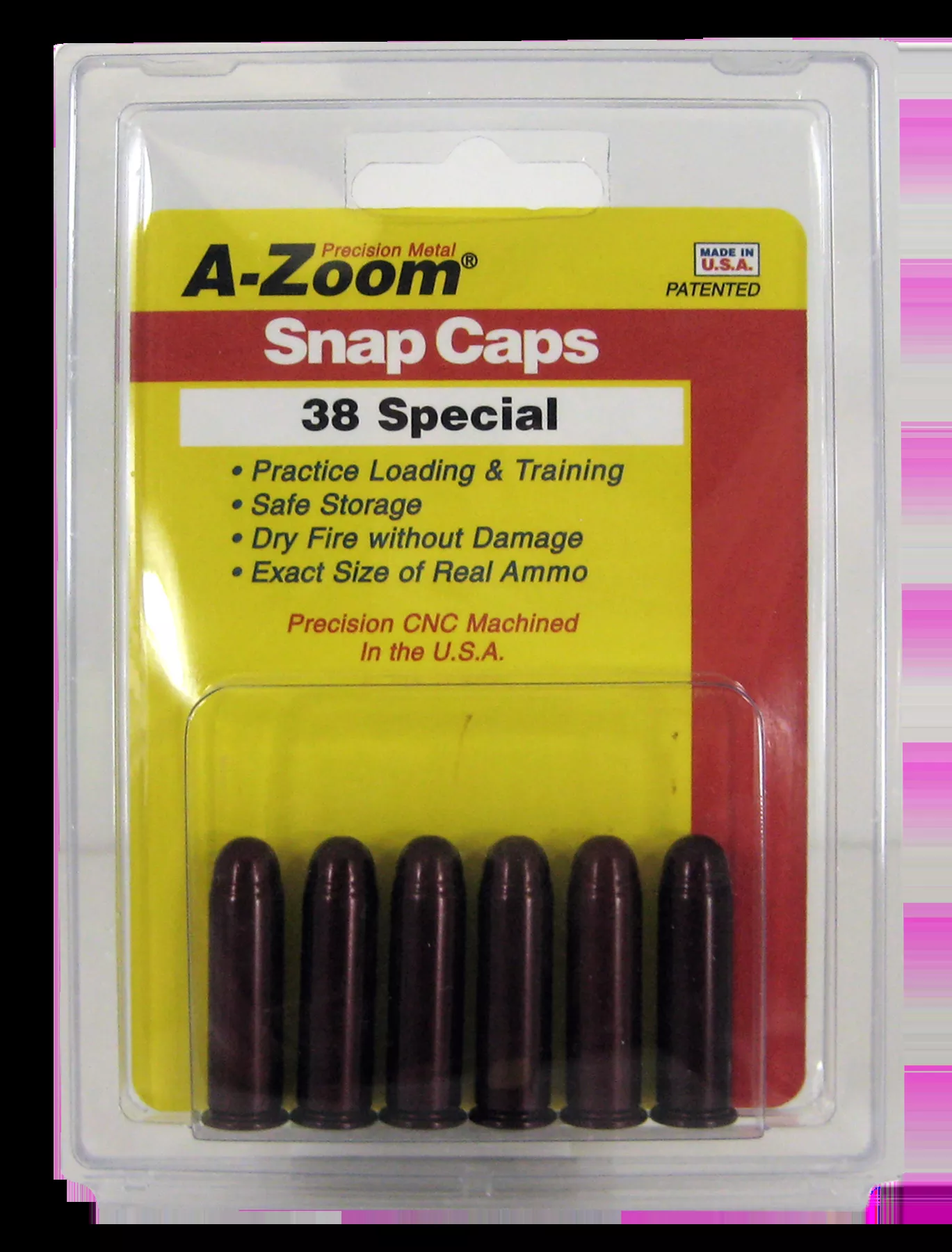 A-Zoom Revolver Snap Cap 38 Special 6 Pack