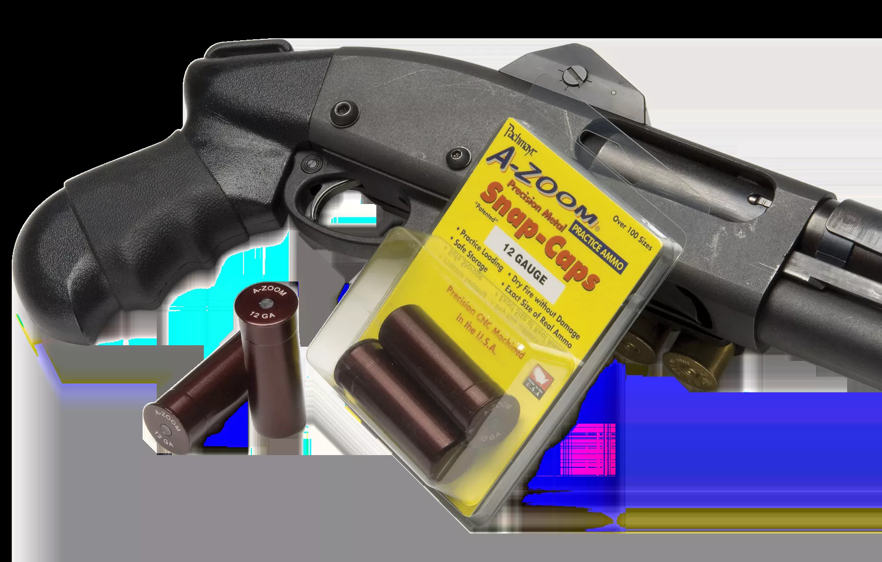A-Zoom Shotgun Precision Dummy Rounds 12 Gauge 2 Pack